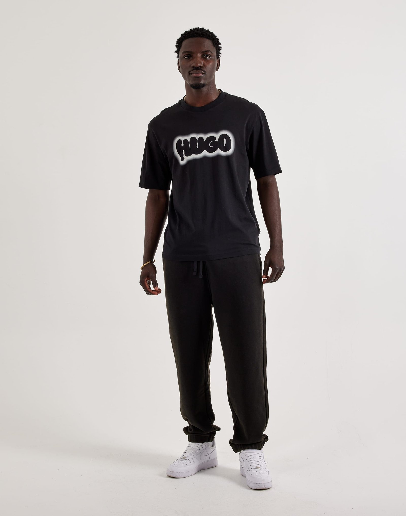 Hugo Logo Fleece Sweatpants - Image 4