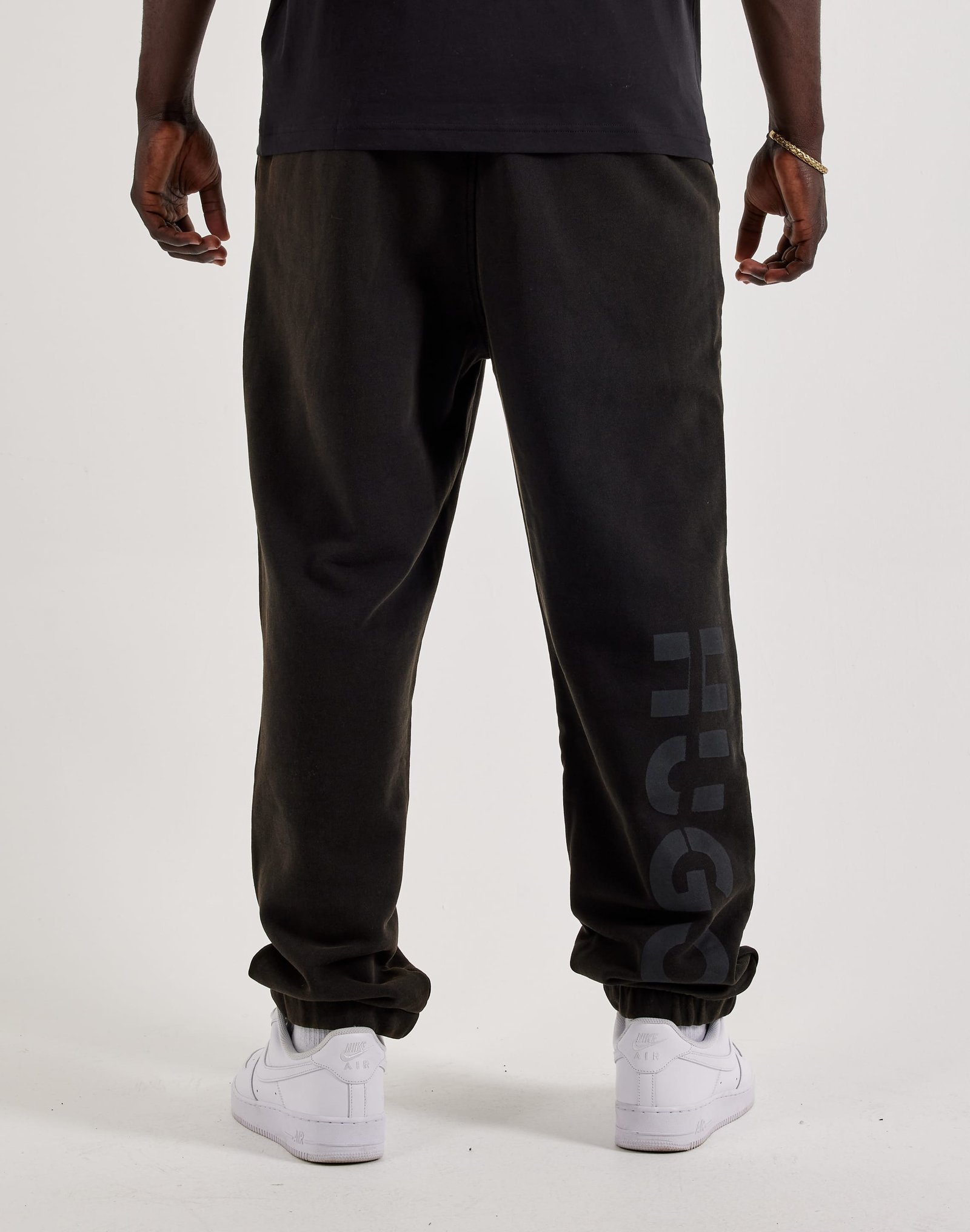 Hugo Logo Fleece Sweatpants - Image 2