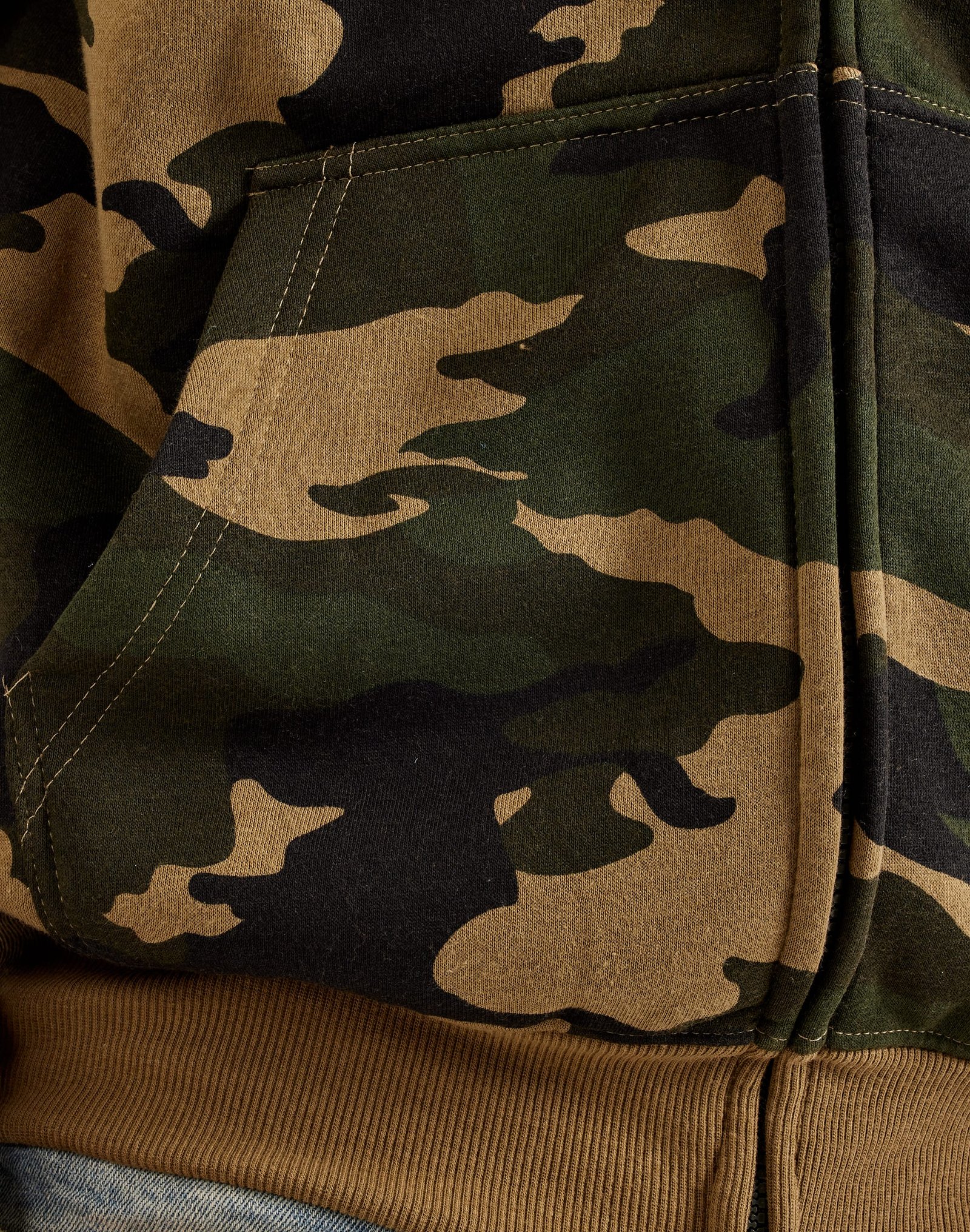 DH Essentials Basic Full-Zip Fleece Hoodie - Image 2