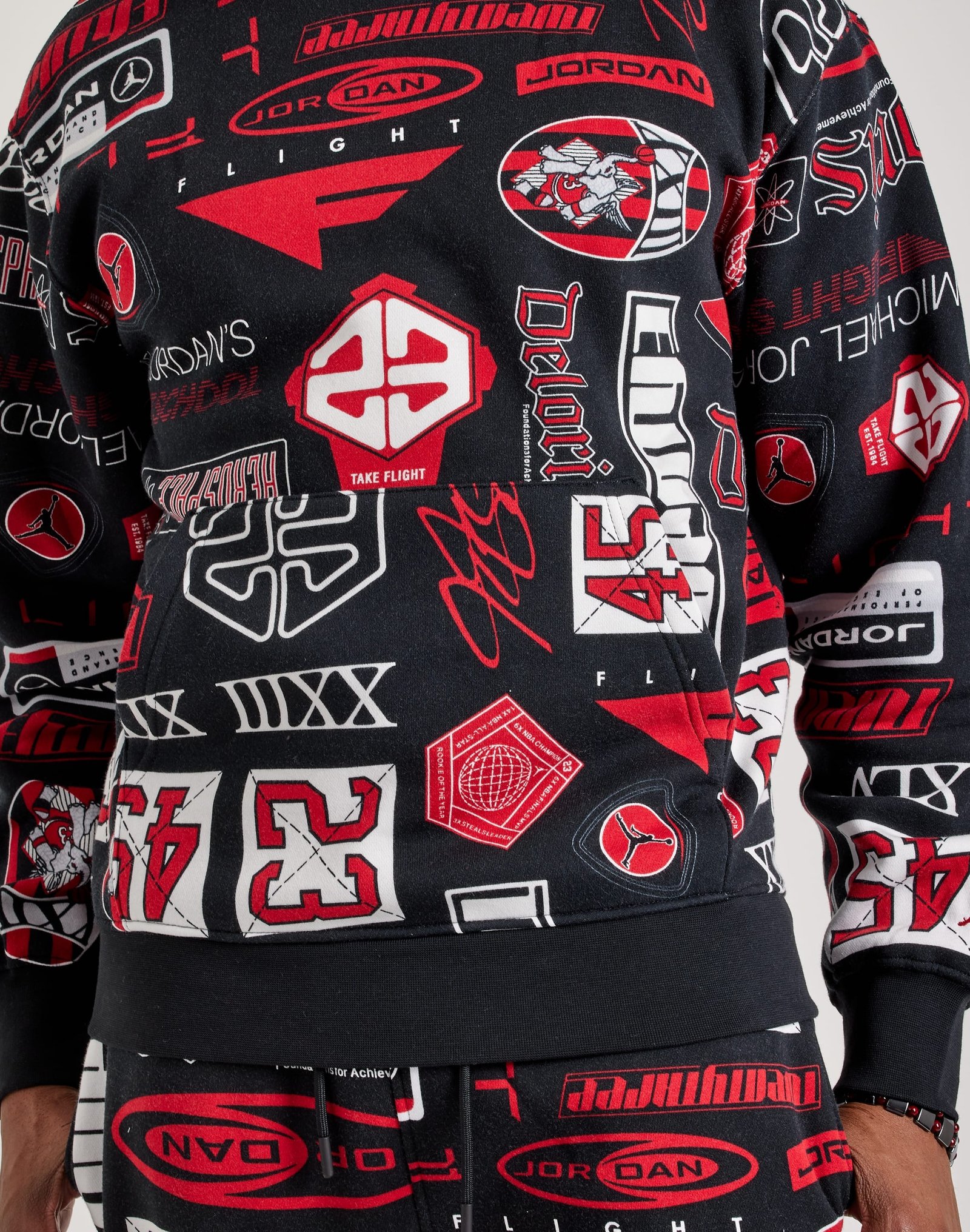 Jordan Essentials Fleece Pullover Hoodie - Image 2