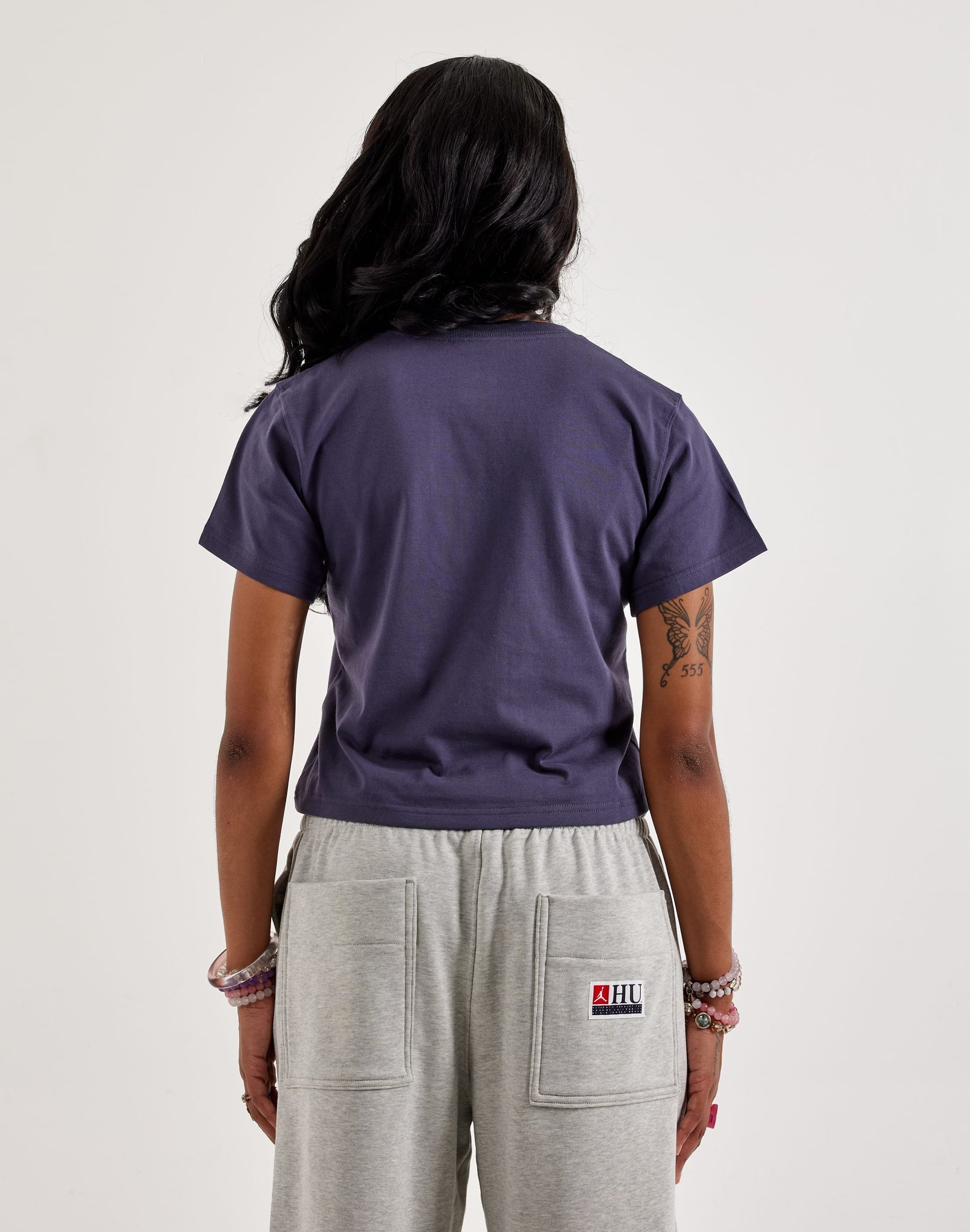 Jordan Howard University Cropped Graphic Tee - Image 4