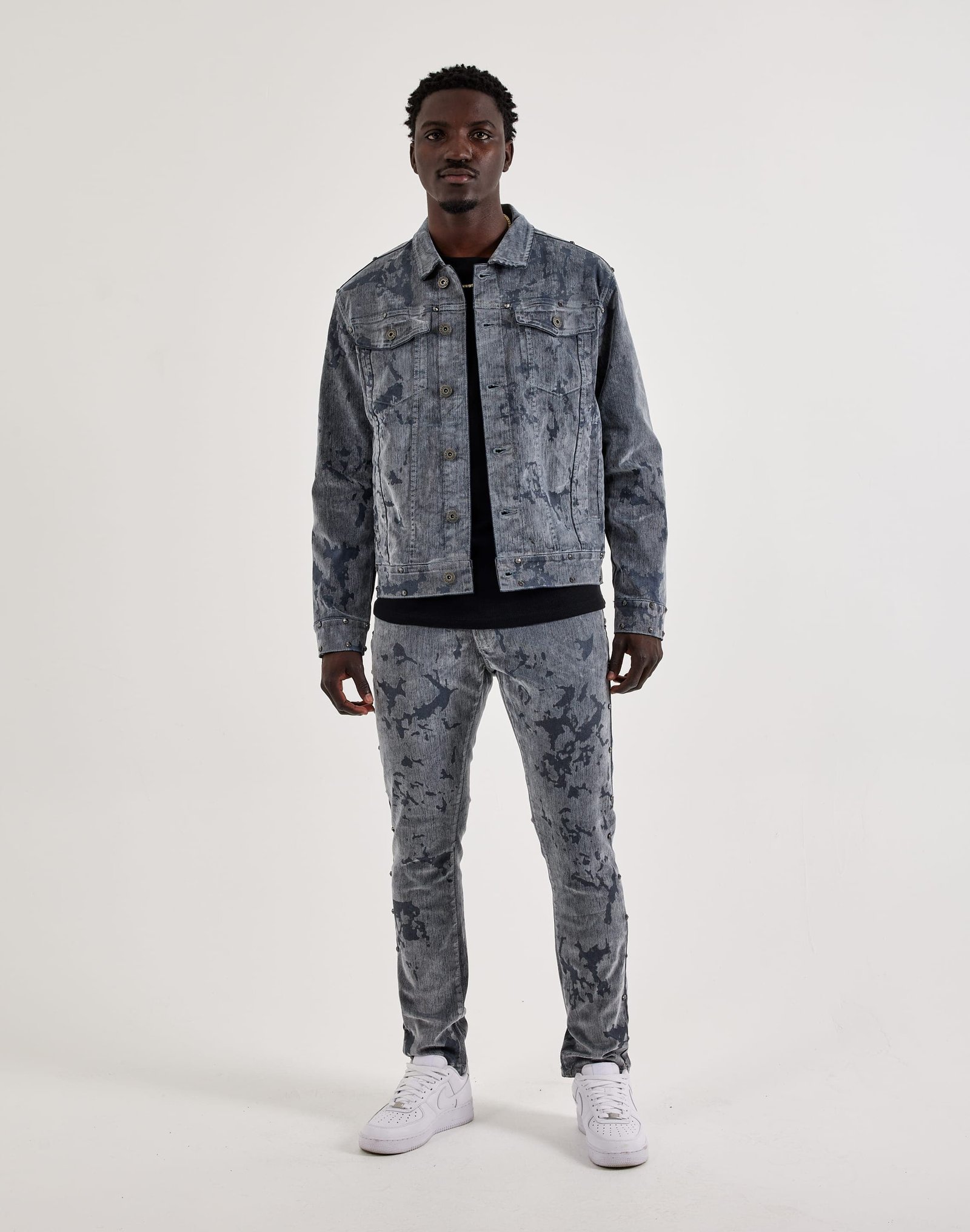 Kloud 9 Studded Slim Denim Jeans - Image 5