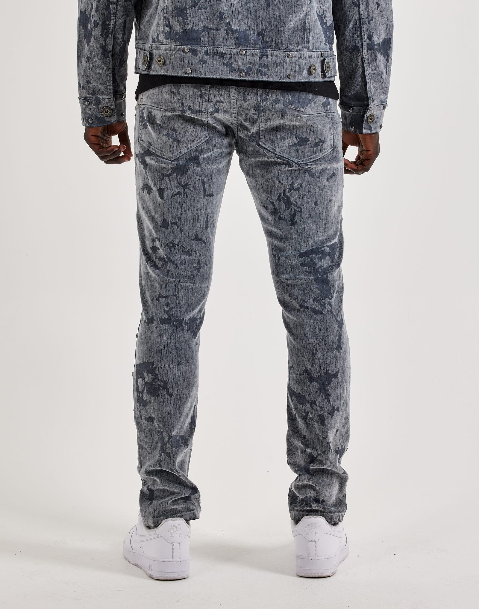 Kloud 9 Studded Slim Denim Jeans - Image 3