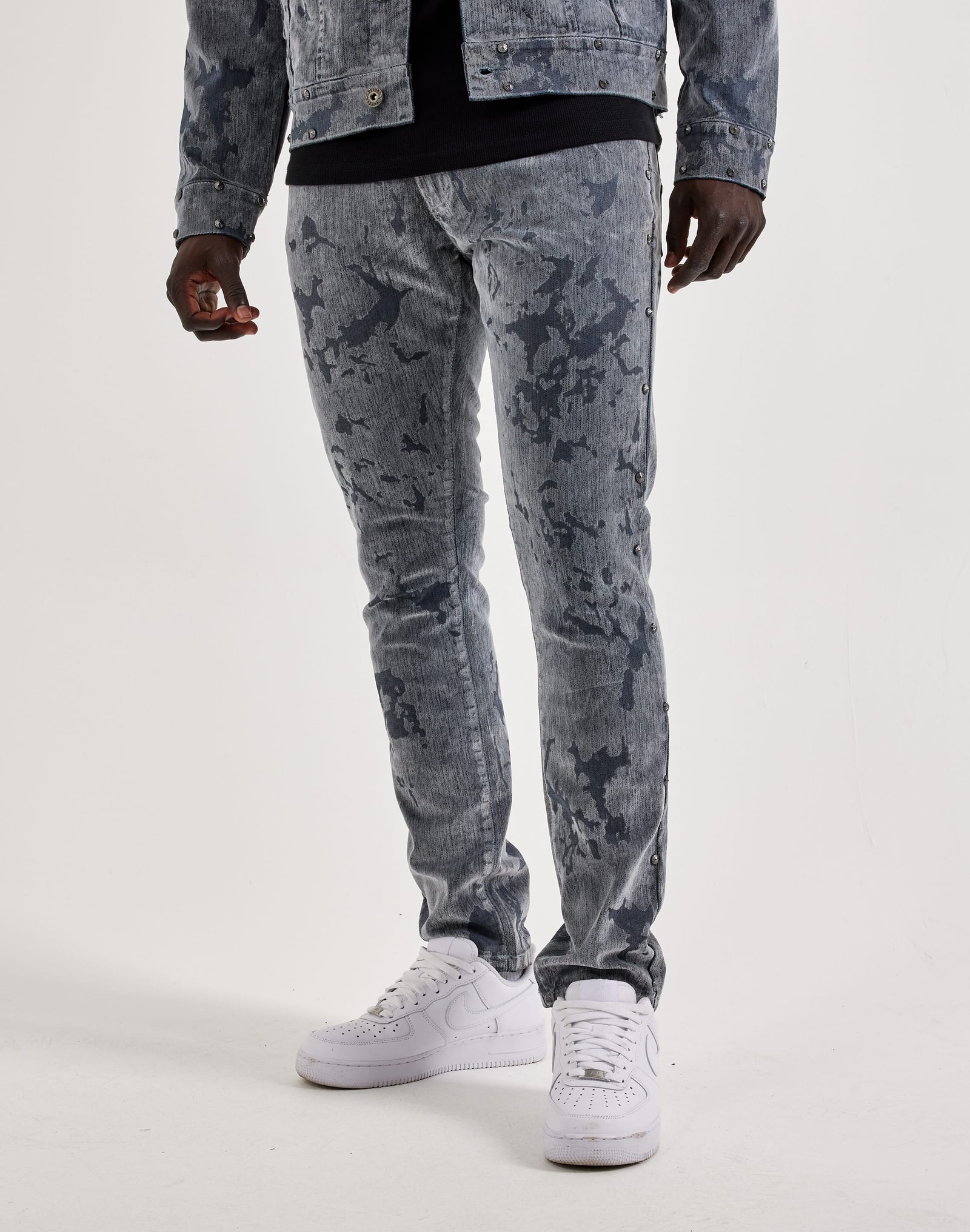 Kloud 9 Studded Slim Denim Jeans - Image 2