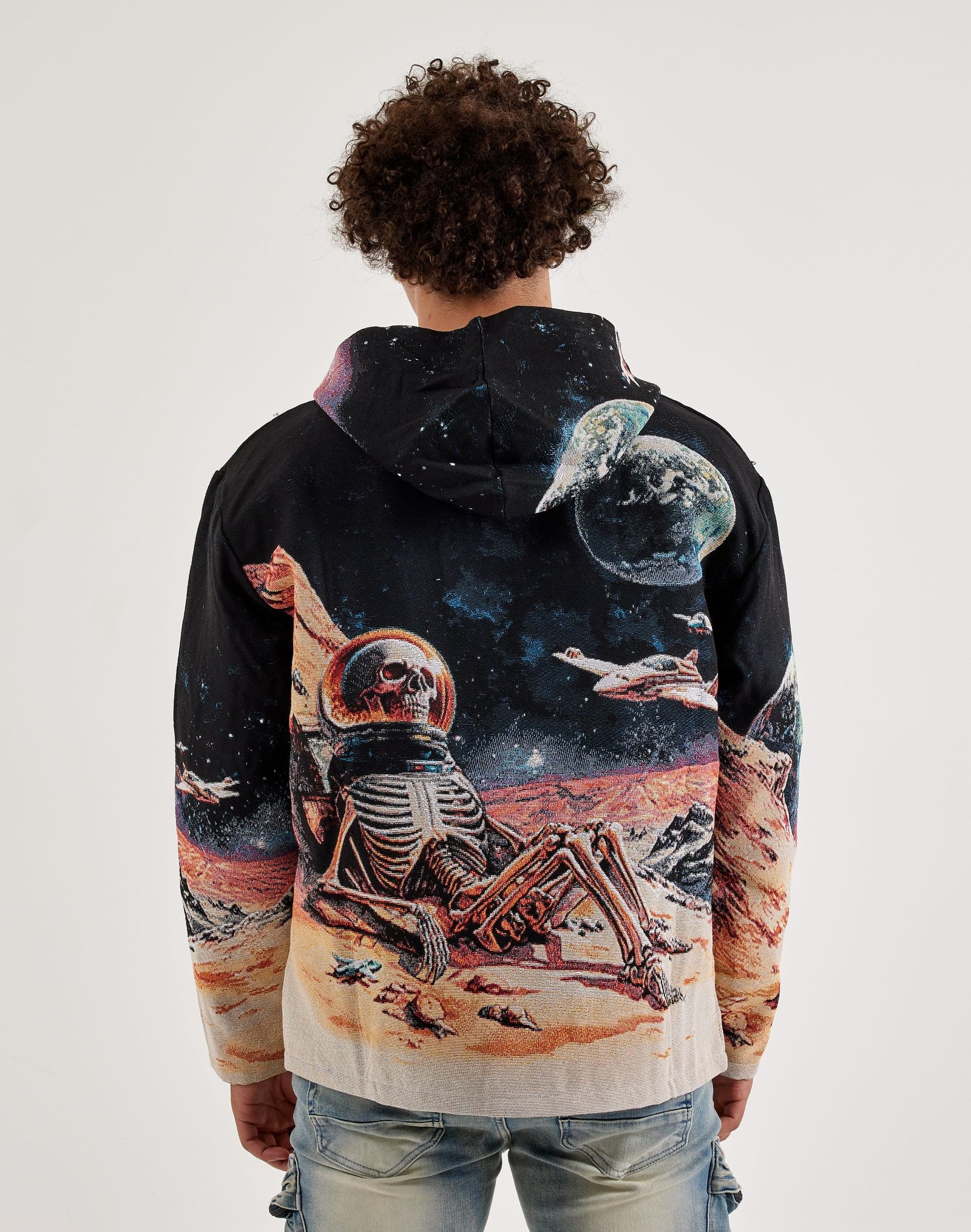 Majestik DEPT Tapestry Hoodie - Image 3