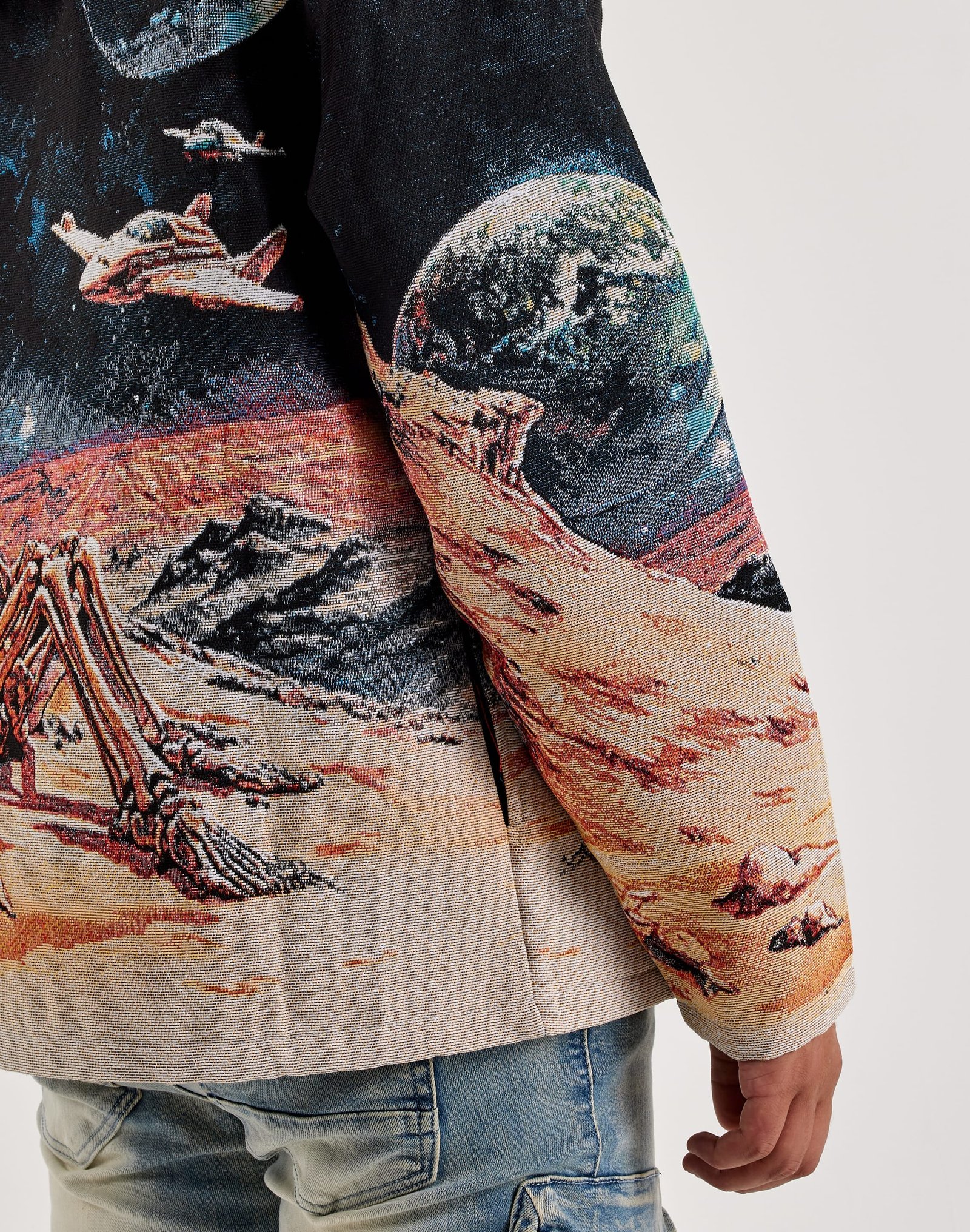 Majestik DEPT Tapestry Hoodie - Image 4