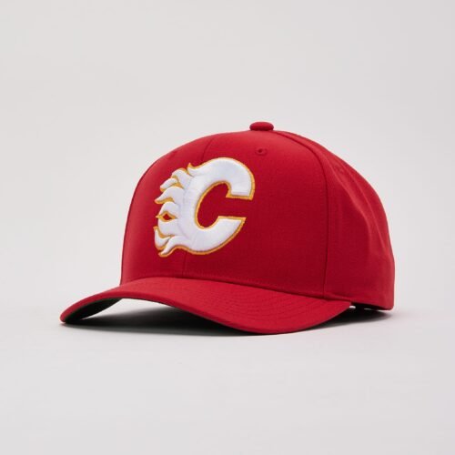 Mitchell & Ness NHL Team Grounds 2.0 Calgary Flames Snapback Hat