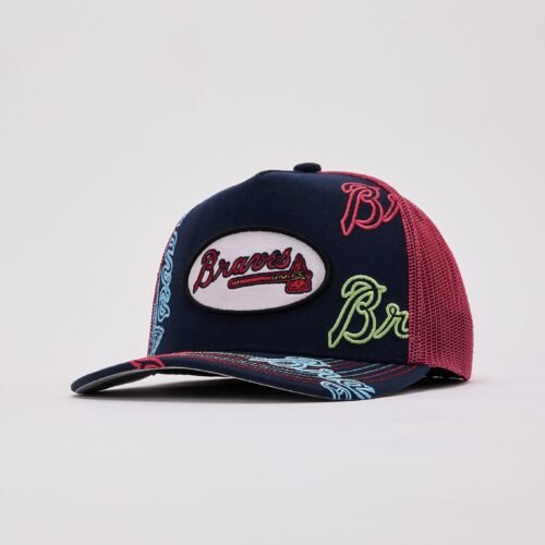 Mitchell & Ness MLB Atlanta Braves Truck It Trucker Hat