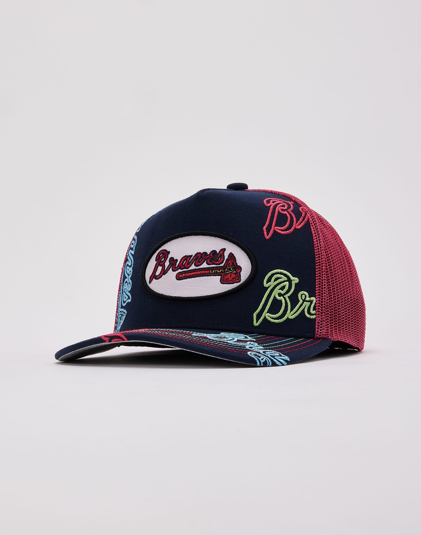 Mitchell & Ness MLB Atlanta Braves Truck It Trucker Hat
