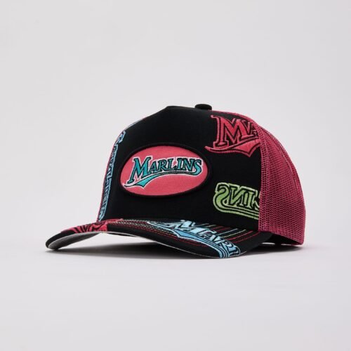 Mitchell & Ness MLB Florida Marlins Truck It Trucker Hat
