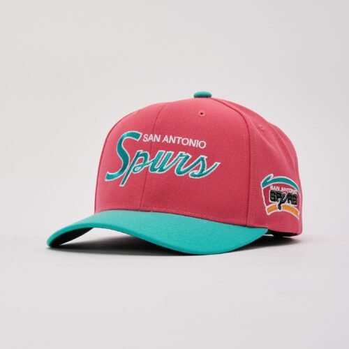 Mitchell & Ness NBA San Antonio Spurs Script Snapback Hat