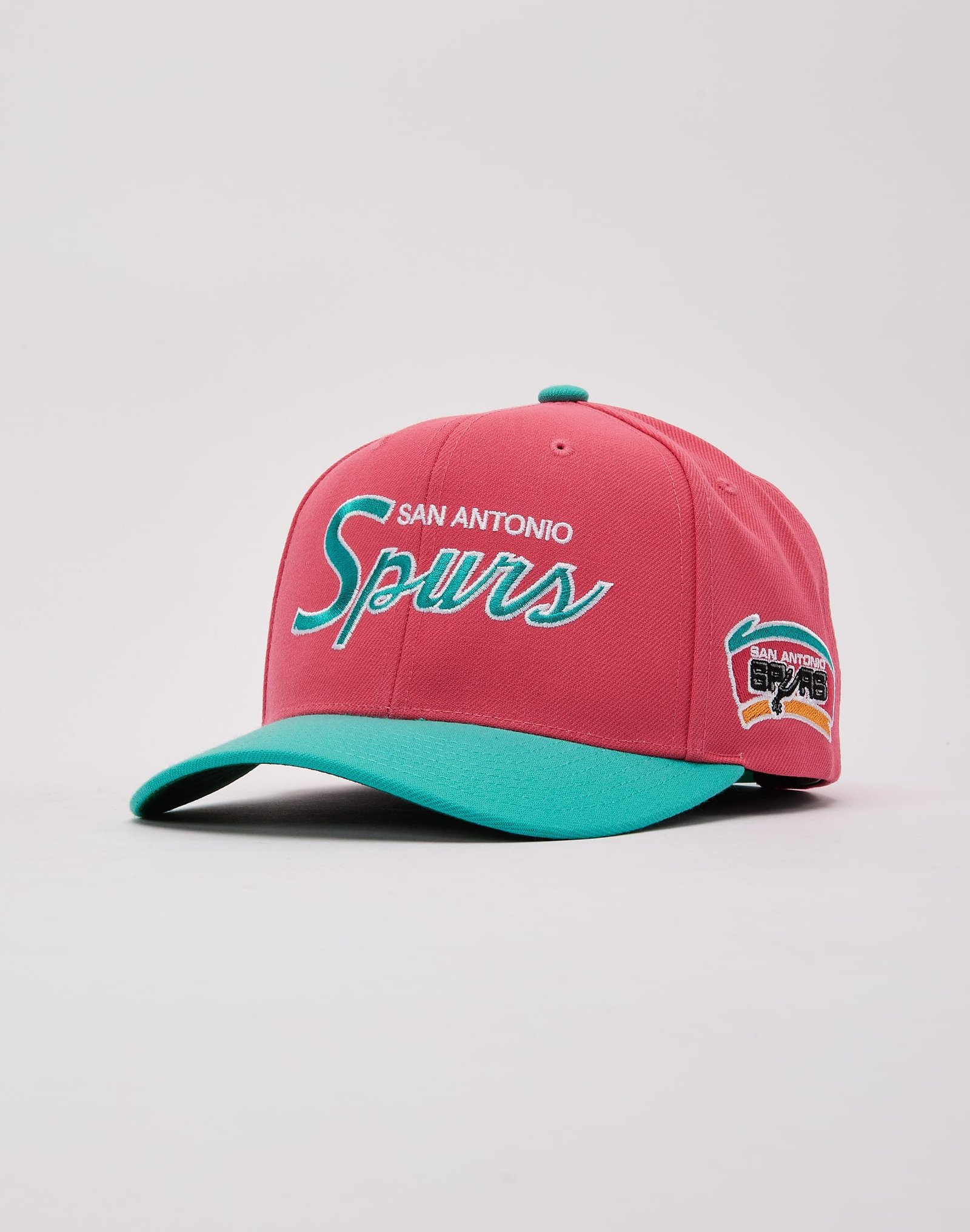 Mitchell & Ness NBA San Antonio Spurs Script Snapback Hat