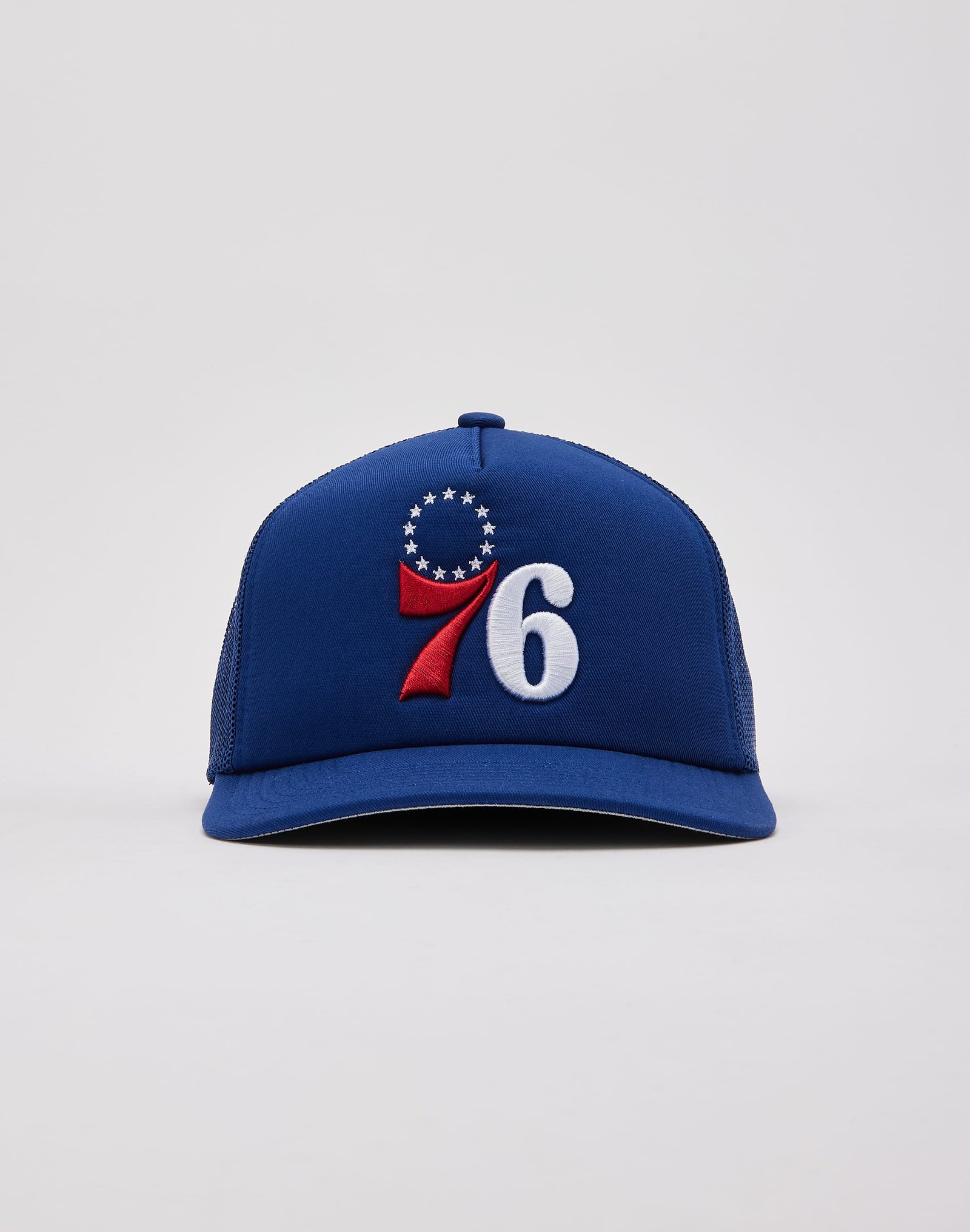 Mitchell & Ness NBA Evergreen Philadelphia 76ers Trucker Hat - Image 2