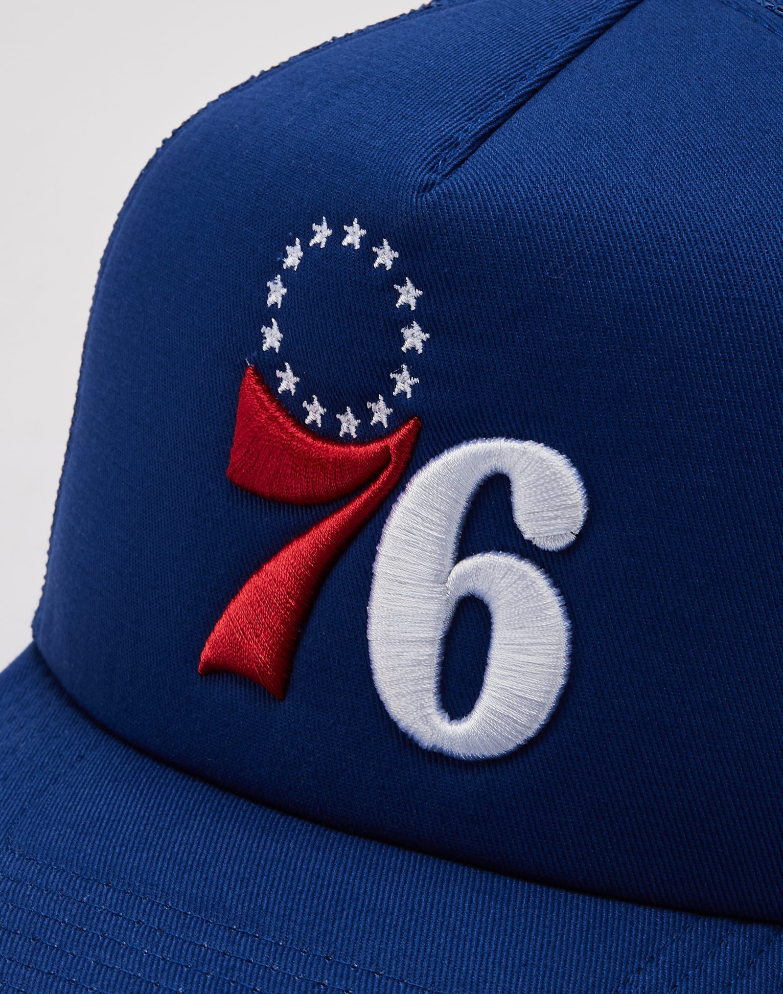 Mitchell & Ness NBA Evergreen Philadelphia 76ers Trucker Hat - Image 4