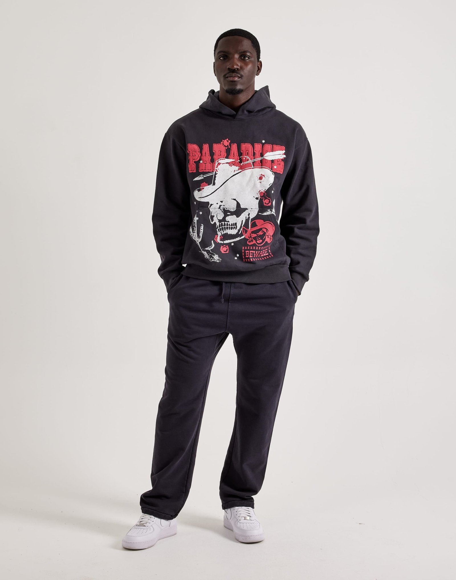 MNML Way Out West Fleece Hoodie - Image 4