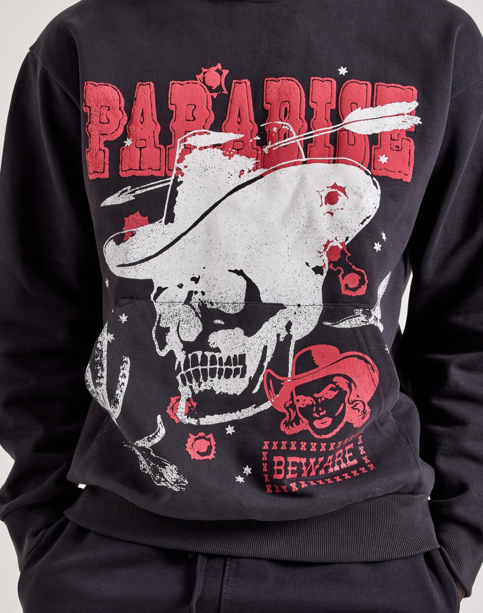 MNML Way Out West Fleece Hoodie - Image 3