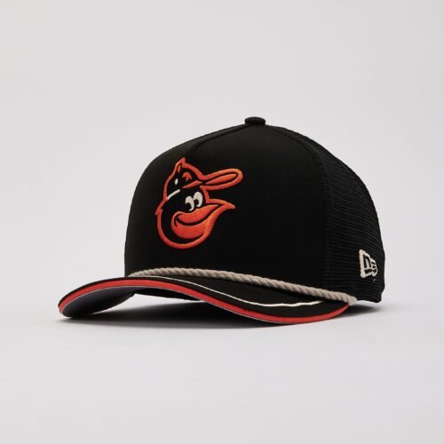 New Era MLB Baltimore Orioles Vintage Rope Trucker Hat