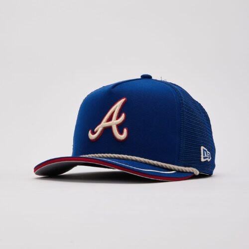 New Era MLB Atlanta Braves Vintage Rope Trucker Hat