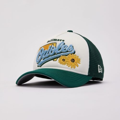 New Era MLB Baltimore Orioles State Flower Trucker Hat