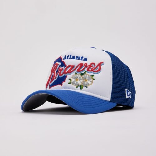 New Era MLB Atlanta Braves State Flower Trucker Hat