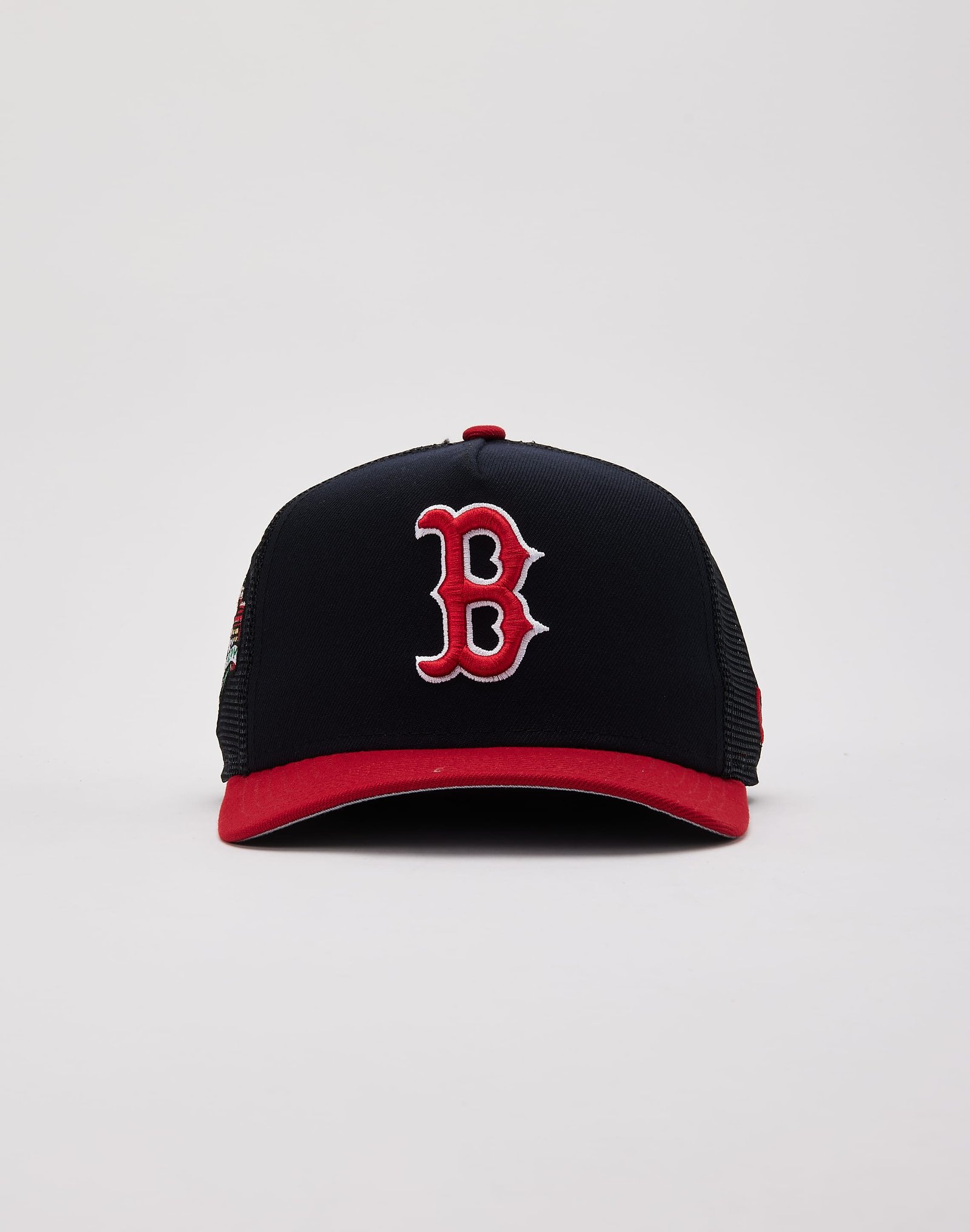 New Era MLB Boston Red Sox 9Fifty A-Frame Trucker Hat - Image 2