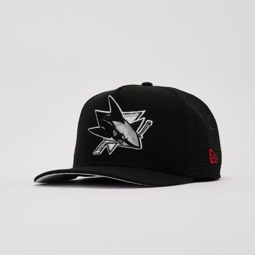 New Era NHL San Jose Sharks 9Fifty A-Frame Trucker Hat