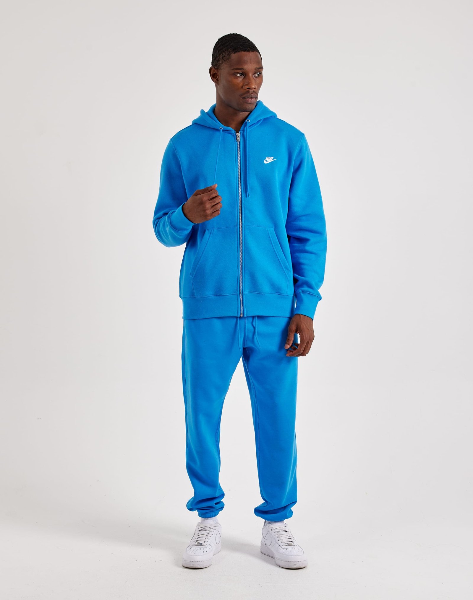 Nike Club Fleece Full-Zip Hoodie - Image 4