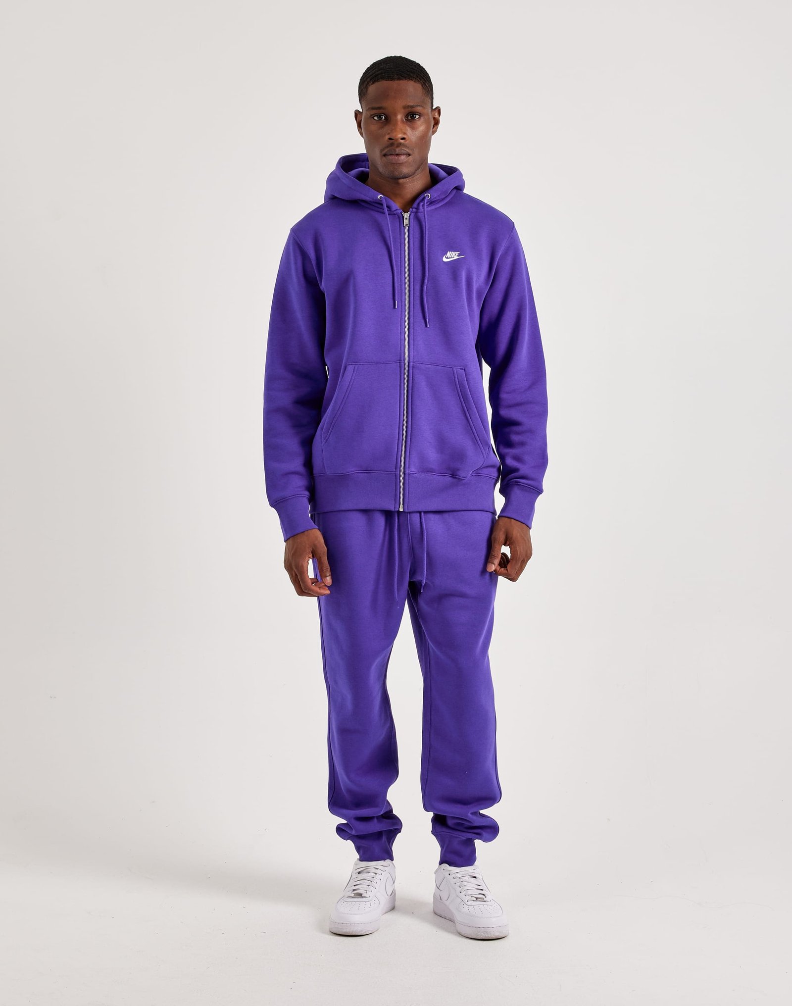 Nike Club Fleece Full-Zip Hoodie - Image 4