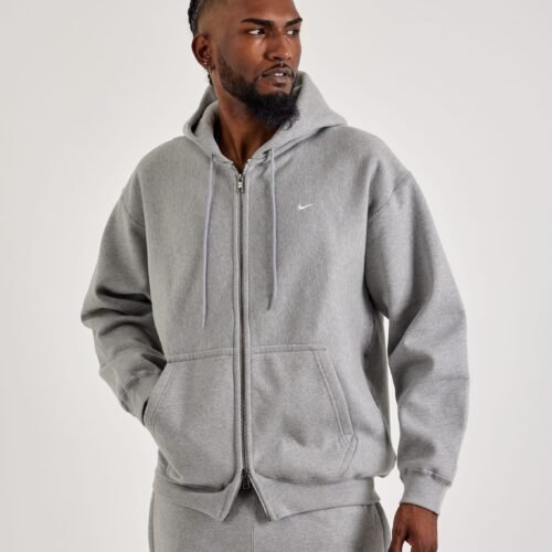 Nike Solo Swoosh Fleece Full-Zip Hoodie