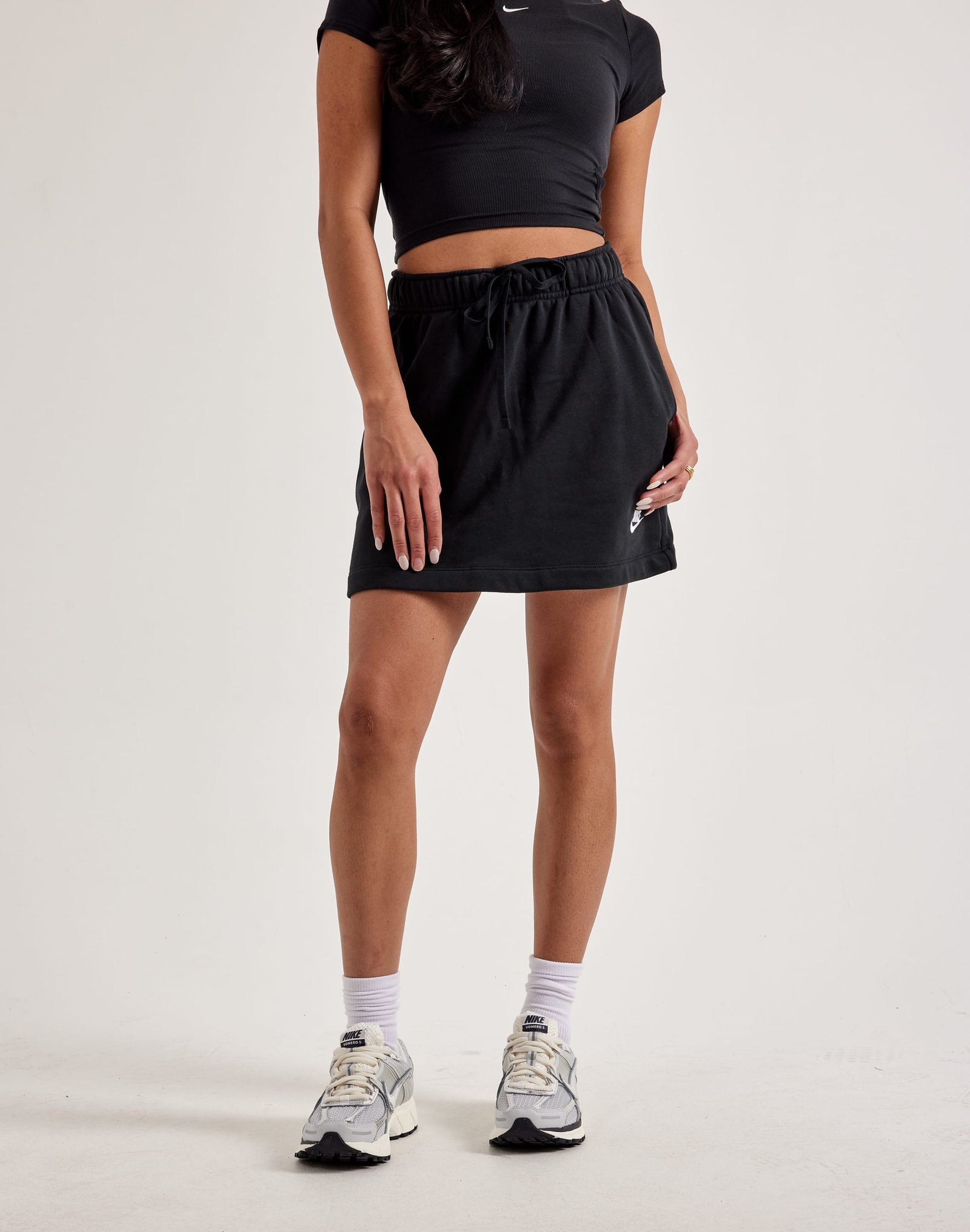 Nike Club Fleece Mid-Rise Skirt