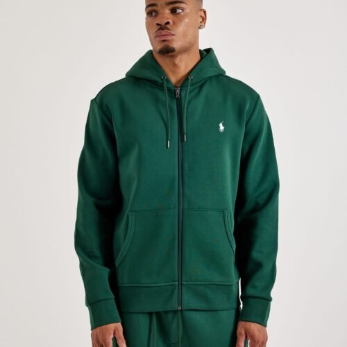 Polo Ralph Lauren Double-Knit Fleece Full-Zip Hoodie