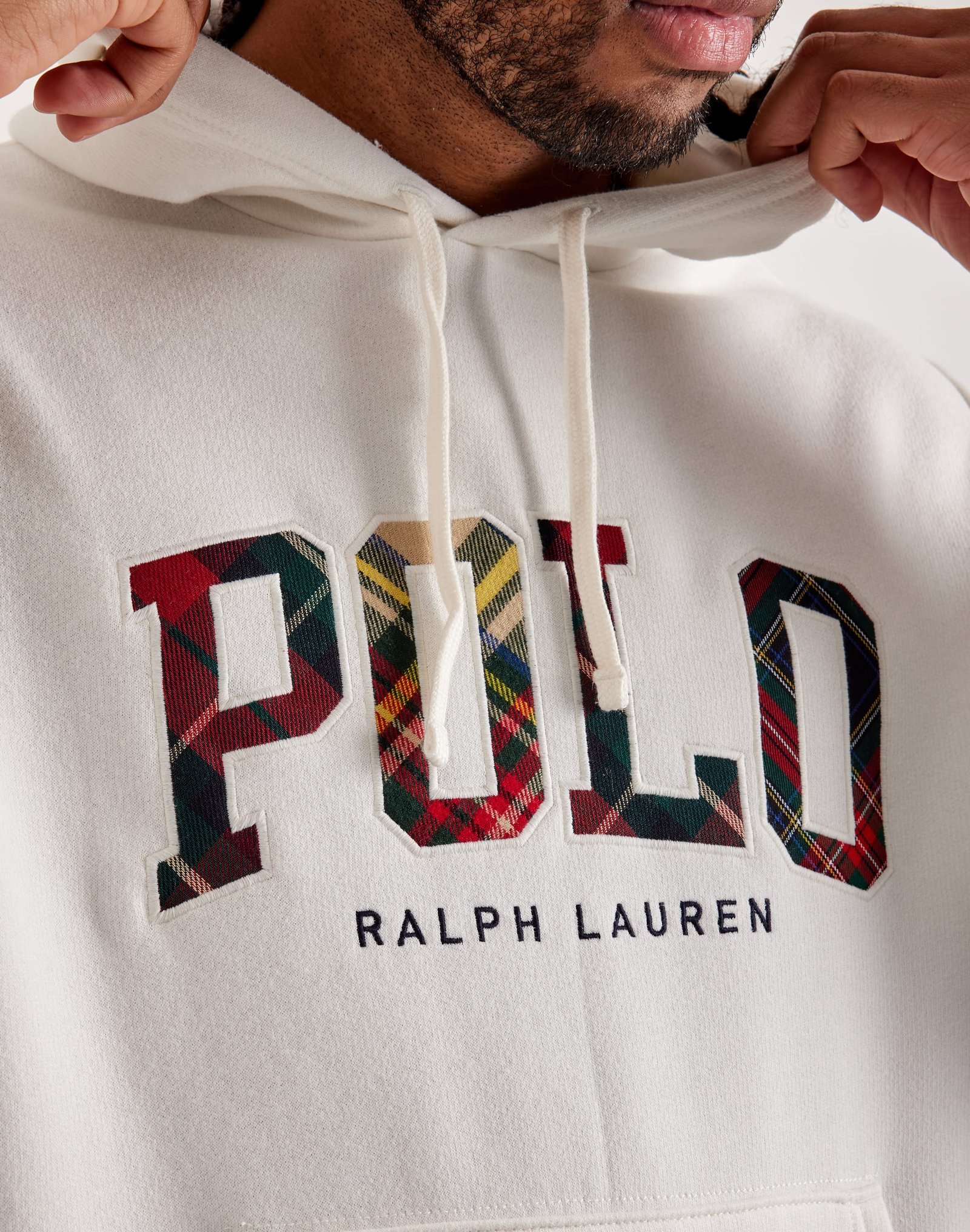 Polo Ralph Lauren Plaid Logo Hoodie - Image 2