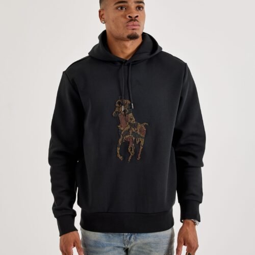 Polo Ralph Lauren Double-Knit Fleece Pullover Hoodie