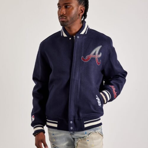 Pro Standard MLB Atlanta Braves Varsity Jacket