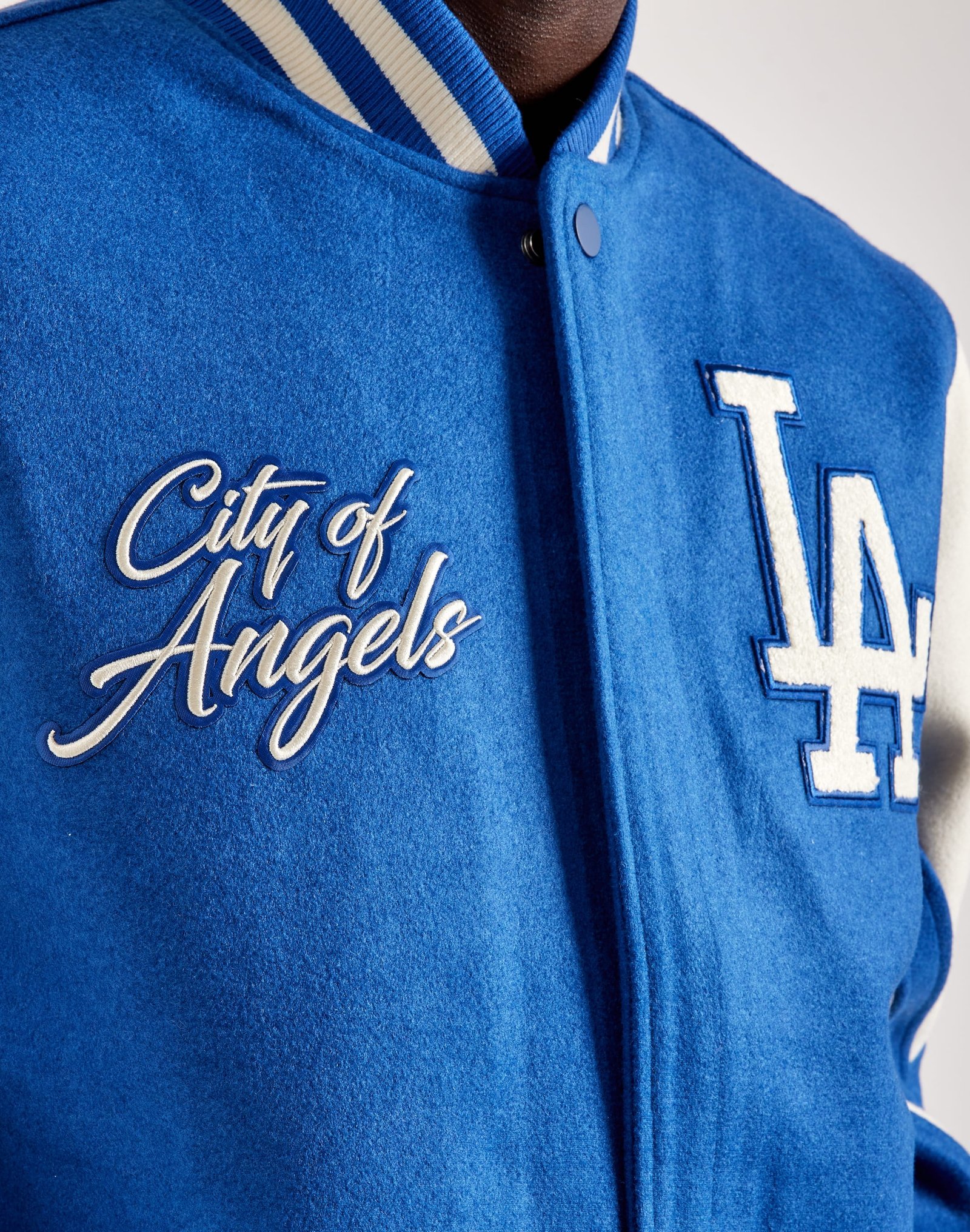 Pro Standard MLB Los Angeles Dodgers Varsity Jacket - Image 4
