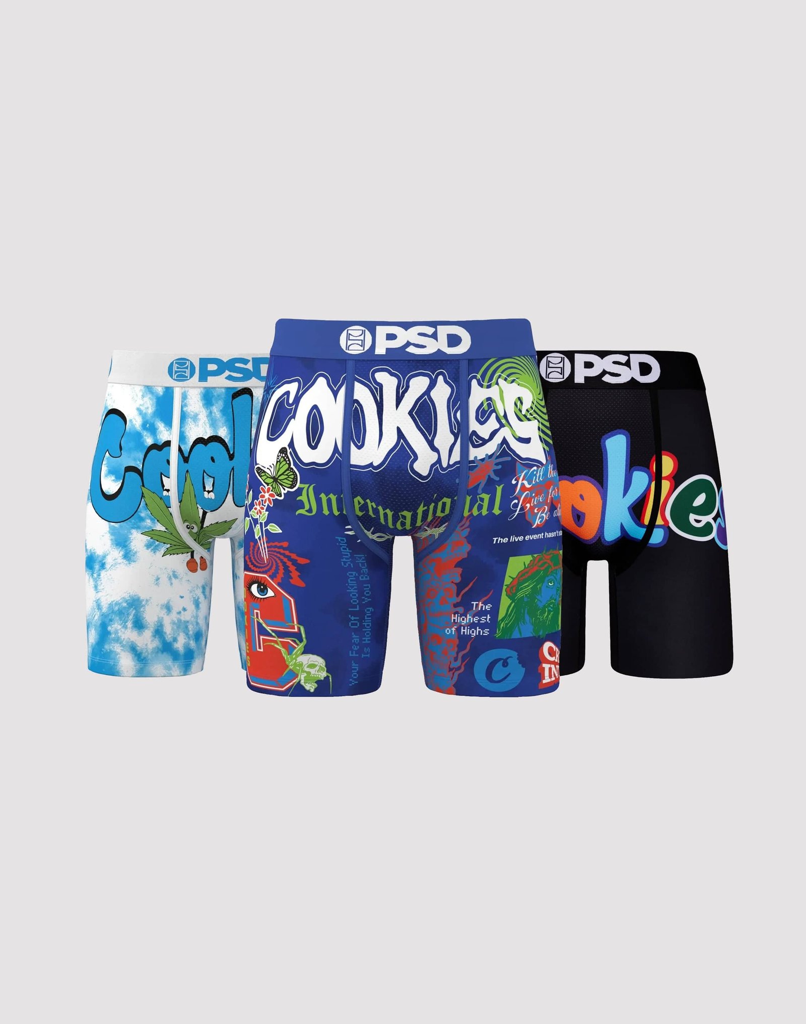 Psd Underwear Cookies Boxer Briefs 3-Pack