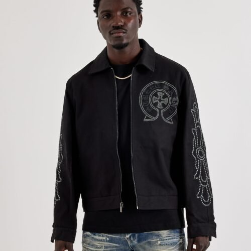 Roku Studio Street Saint Studded Canvas Jacket