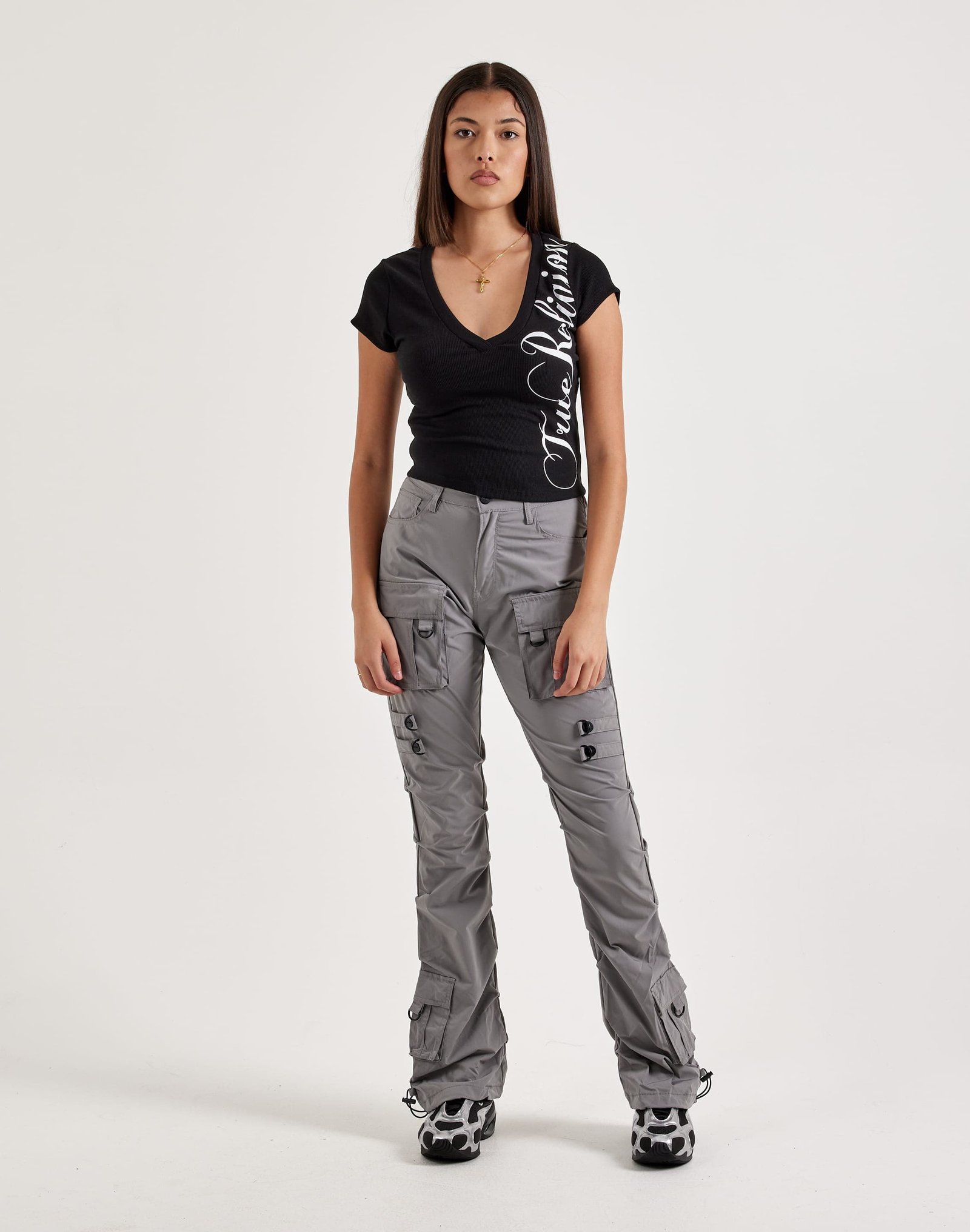Smoke Rise High-Rise Nylon Pants - Image 5