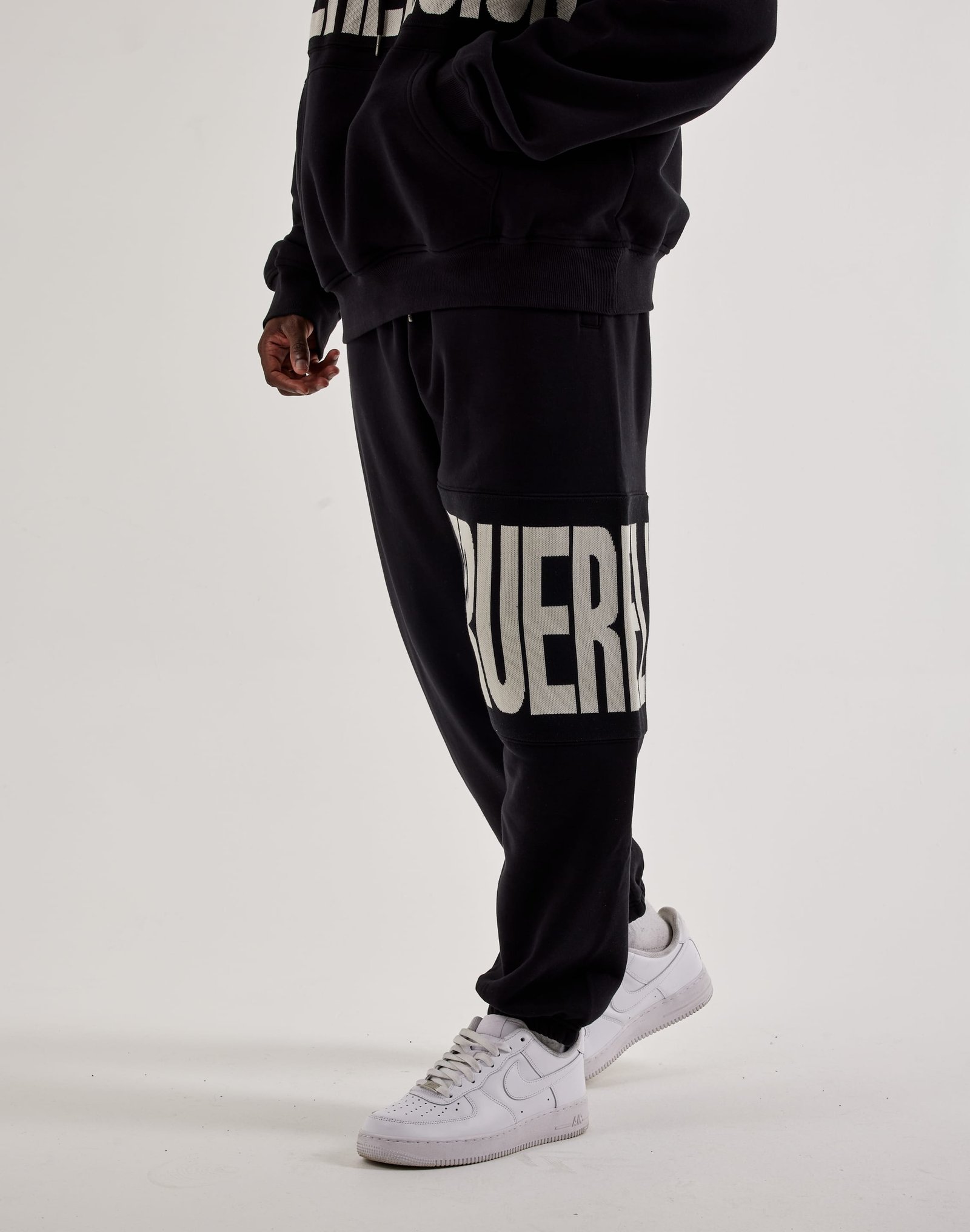 True Religion Knit Panel Fleece Joggers - Image 2