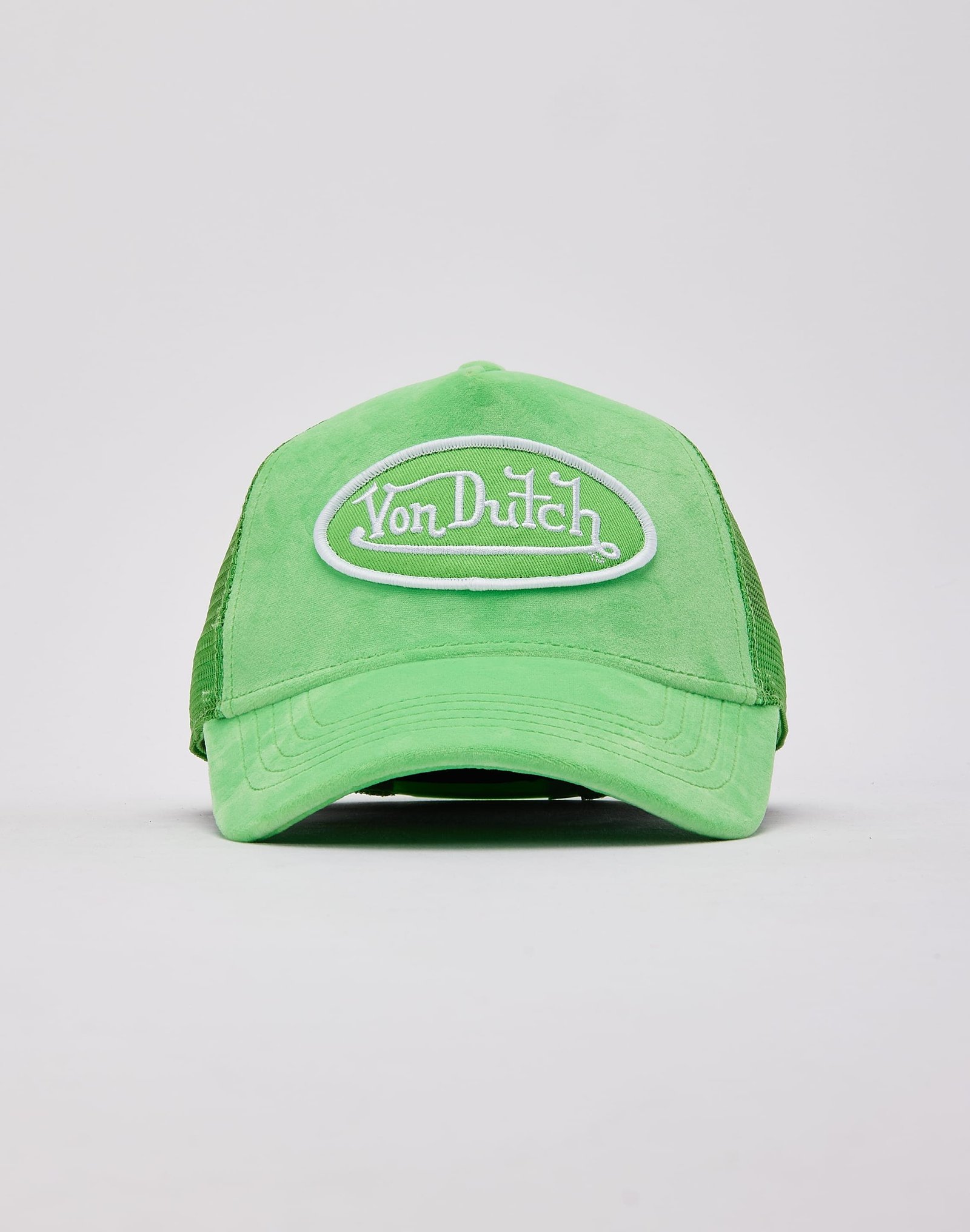 Von Dutch Velvet Trucker Hat - Image 2