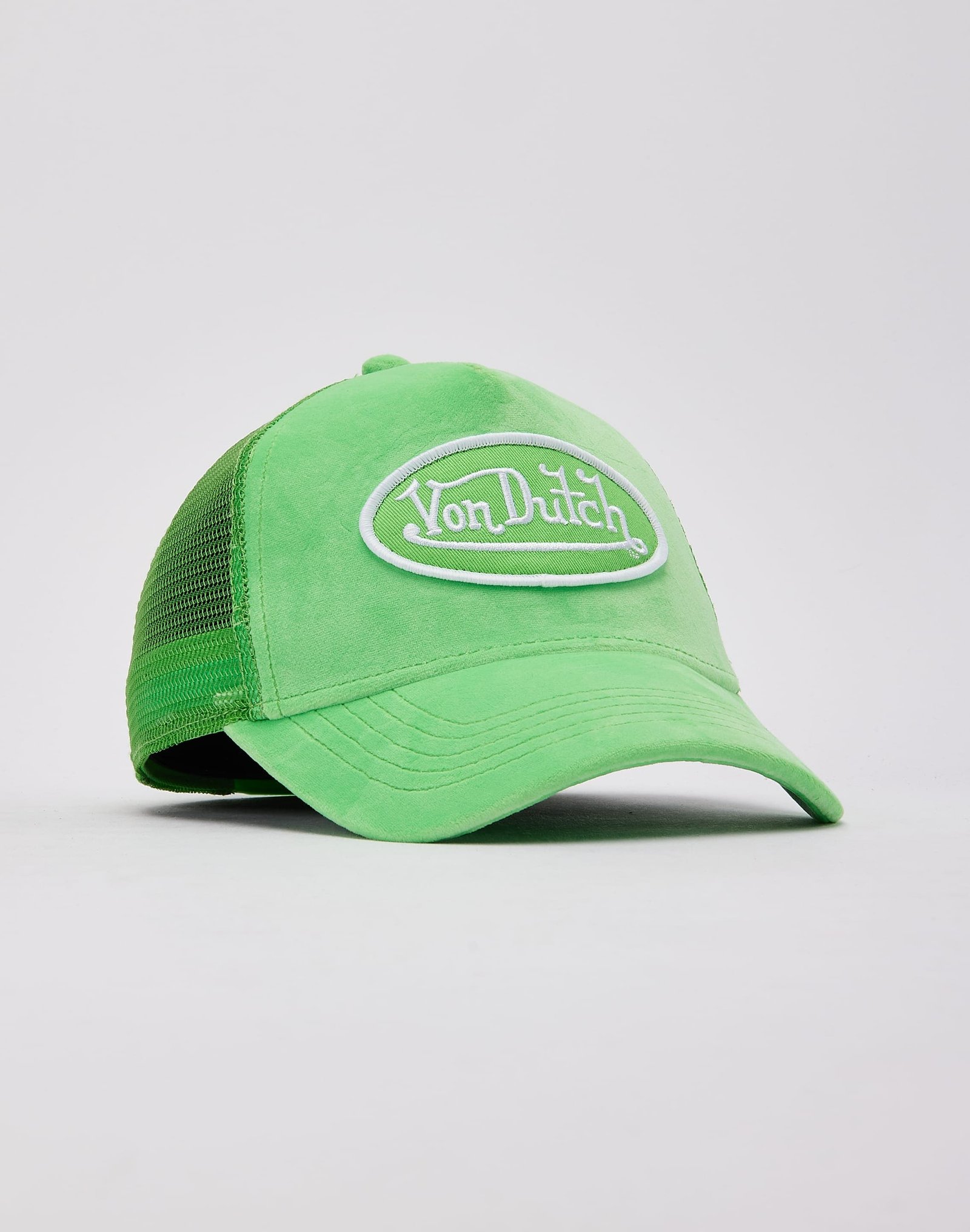Von Dutch Velvet Trucker Hat - Image 3