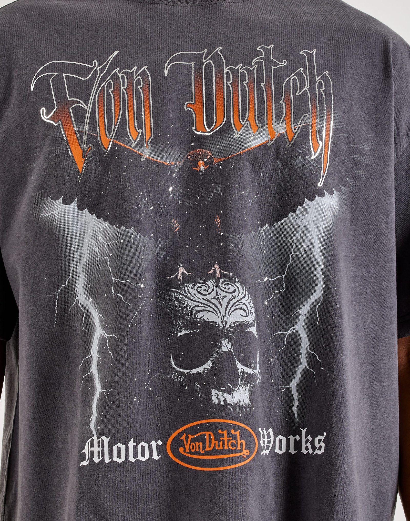 Von Dutch Lightning Boxy Tee - Image 2