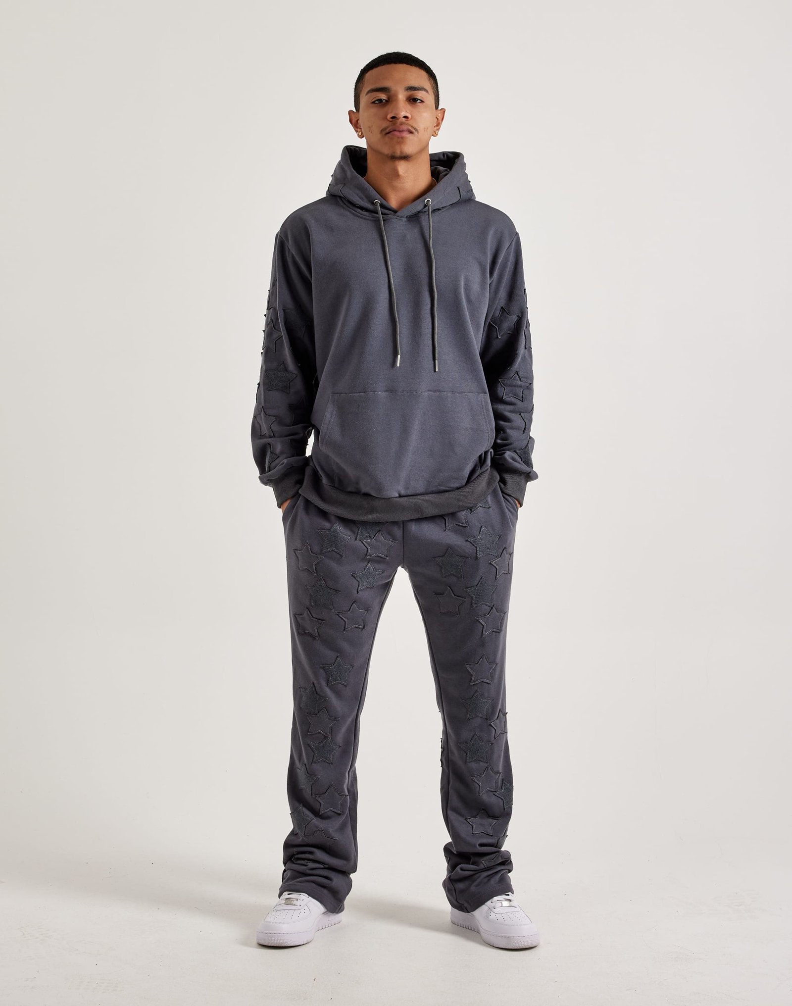 WAIMEA Star Patch Fleece Hoodie - Image 4
