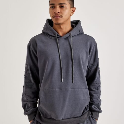 WAIMEA Star Patch Fleece Hoodie