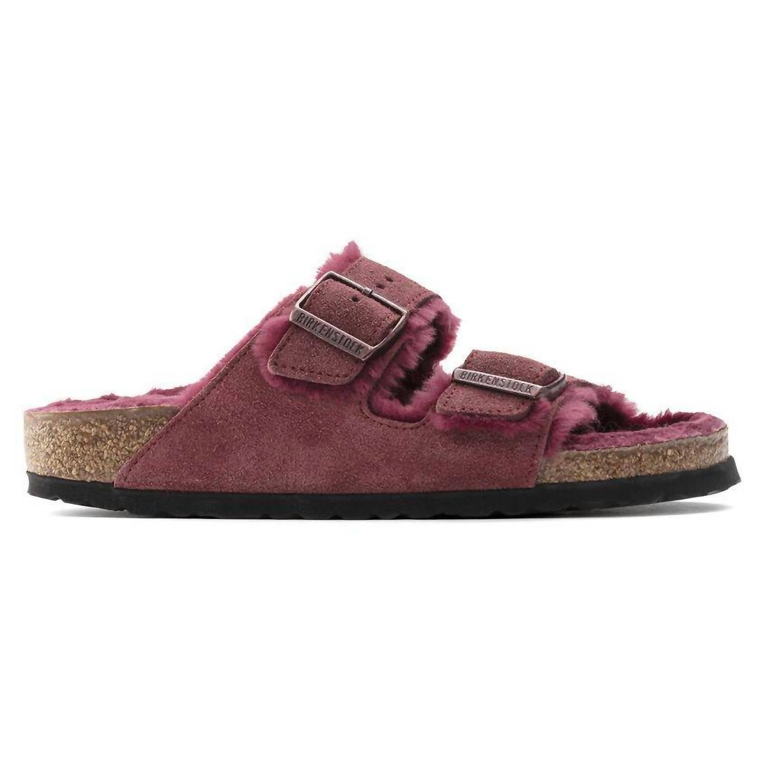 Birkenstock - Women's Arizona Fur Shearling Sandal - Image 5