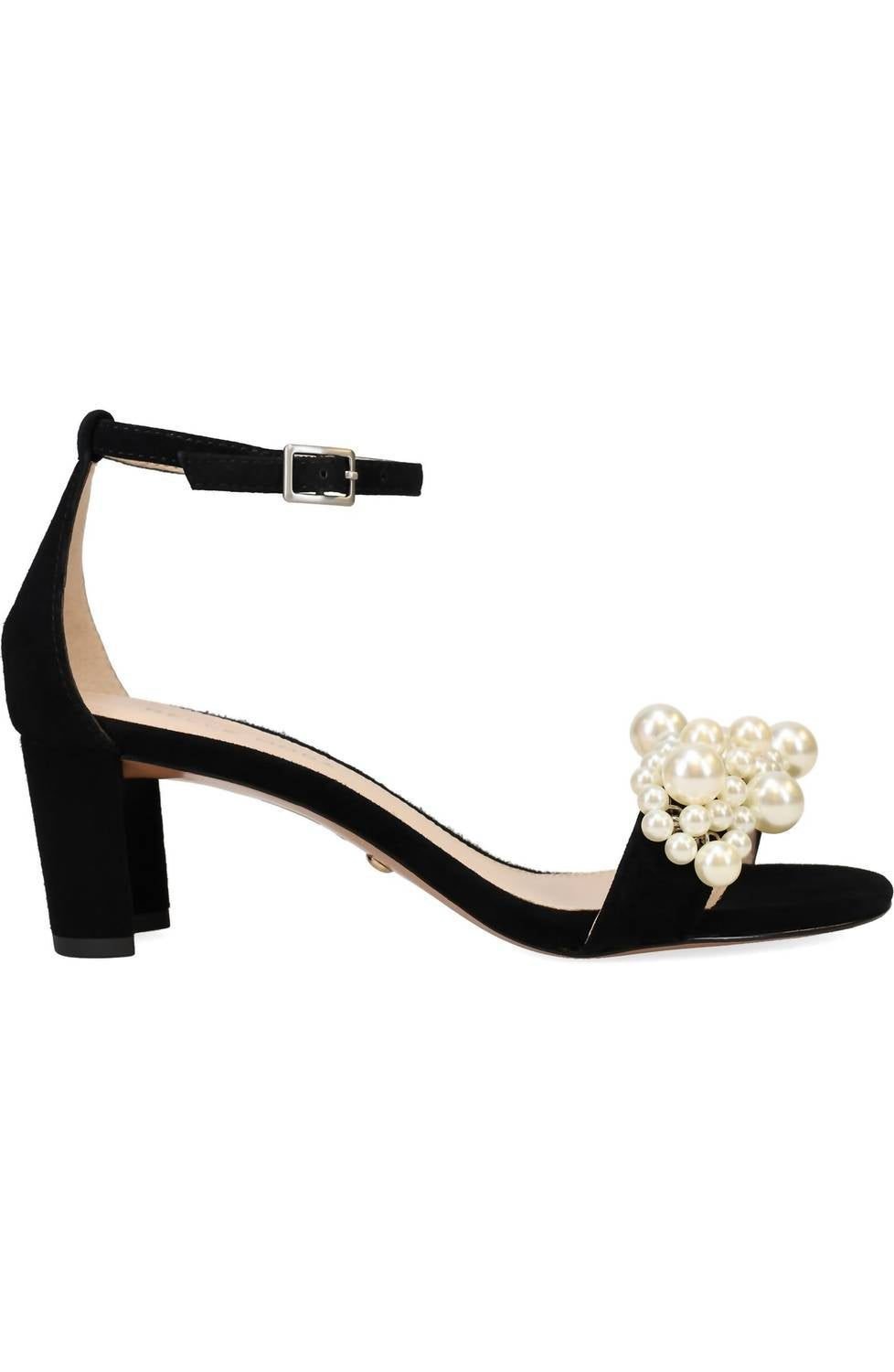 Pelle Moda - Women's Vacie Imitation Pearl Sandal - Image 3