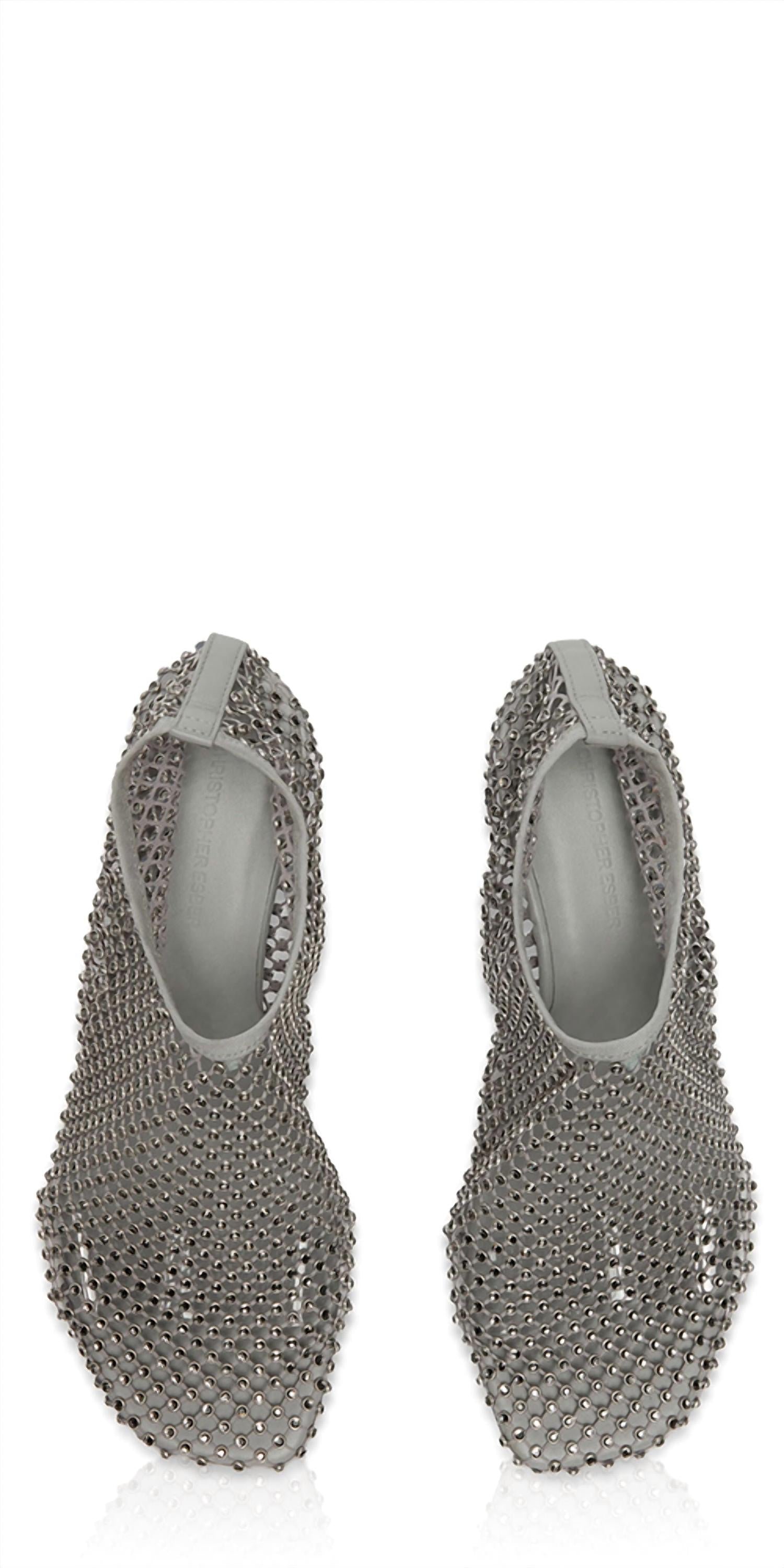 Christopher Esber - Women's Minette Crystal Micro Heel - Image 5