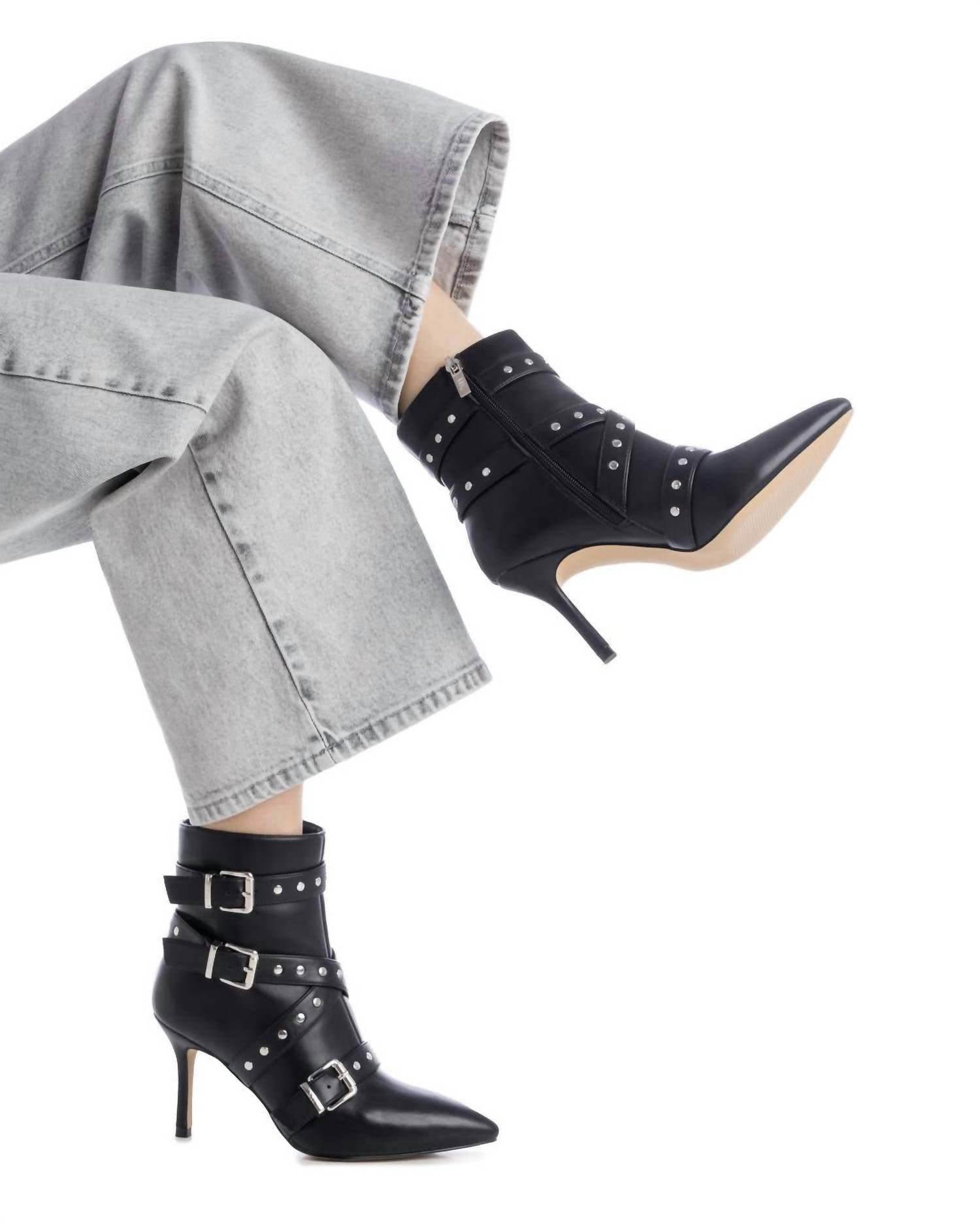 Xti - Women's 144649 Heel Booties - Image 5