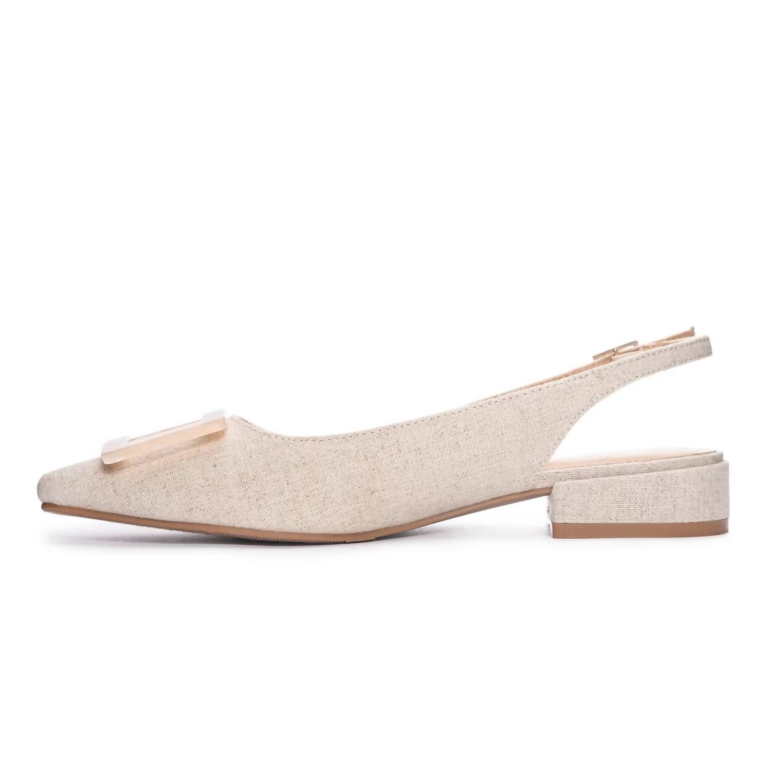 Chinese Laundry - Women's Sweetie Slingback Linen - Image 4