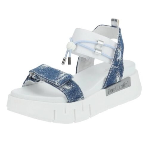 Nerogiardini - Women's T Strap Jean Sandal